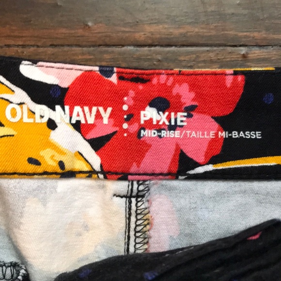 Spring print pixie mid rise - Picture 2 of 4